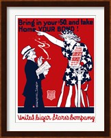 United Cigar Bond Poster Fine Art Print