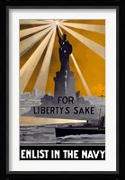 Enlist in the Navy Fine Art Print