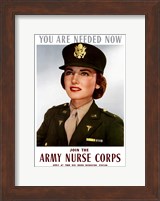 Female Officer of the US Army Medical Corps Fine Art Print