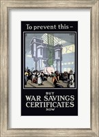 Buy War Savings Certificates Fine Art Print