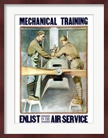 Mechanical training - Enlist in the Air Service Fine Art Print