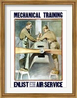 Mechanical training - Enlist in the Air Service Fine Art Print