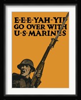 Go Over with U.S. Marines Fine Art Print