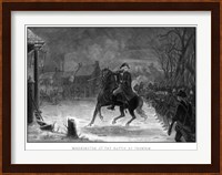 George Washington at The Battle of Trenton Fine Art Print