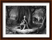 General George Washington Praying at Valley Forge Fine Art Print