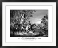 Meeting of Generals Robert E Lee and Ulysses S Grant Fine Art Print