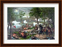 The Battle of Chancellorsville Fine Art Print