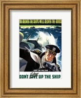 Don't Slow Up the Ship! Fine Art Print