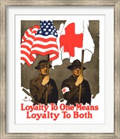 Loyatly to One Means Loyalty to Both Fine Art Print