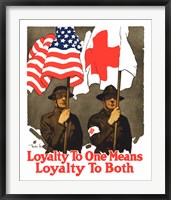 Loyatly to One Means Loyalty to Both Fine Art Print