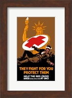 They Fight for You, Protect Them Fine Art Print