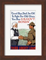 Third Liberty Loan - Good Bye Dad Fine Art Print
