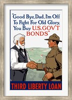 Third Liberty Loan - Good Bye Dad Fine Art Print