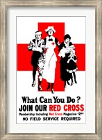 Join Our Red Cross Fine Art Print