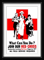 Join Our Red Cross Fine Art Print
