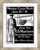 Join the U.S. Marines Fine Art Print