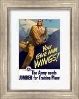 You Give Him Wings Fine Art Print