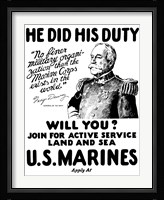 Admiral George Dewey Fine Art Print