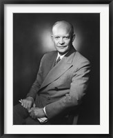 Presidential Portrait of Dwight D Eisenhower Fine Art Print
