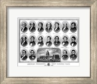 American Presidents, First Hundred Years Fine Art Print