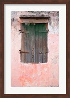 Exterior of Building, St Pierre, Martinique, French Antilles, West Indies Fine Art Print