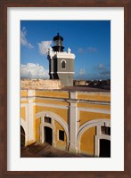 Puerto Rico, Old San Juan, El Morro lighthouse Fine Art Print