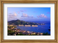 Caribbean, St Thomas, USVI, Charlotte Amalie Fine Art Print