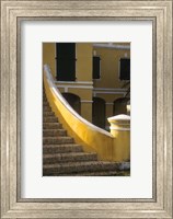 Customs House exterior stairway, Christiansted, St Croix, US Virgin Islands Fine Art Print