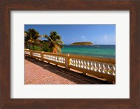 Puerto Rico, Esperanza, Vieques Island and boats Fine Art Print