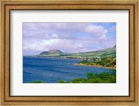 Coastal, Roseau, St Kitts, Caribbean Fine Art Print