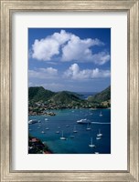 French West Indies, Isle des Saintes, Bourg harbor Fine Art Print