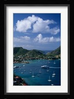 French West Indies, Isle des Saintes, Bourg harbor Fine Art Print