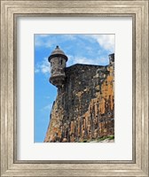 Watchtower, Fort San Felipe del Morro, San Juan, Puerto Rico, Fine Art Print
