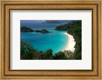 Trunk Bay Beach, St Johns, US Virgin Islands Fine Art Print