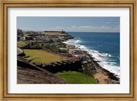Puerto Rico, San Juan View from San Cristobal Fort Fine Art Print