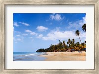 View of Luquillo Beach, Puerto Rico, Caribbean Fine Art Print