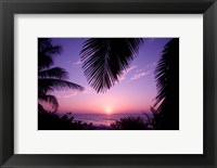 Sunset, Cayman Brac, Cayman Islands, Caribbean Fine Art Print