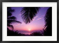 Sunset, Cayman Brac, Cayman Islands, Caribbean Fine Art Print