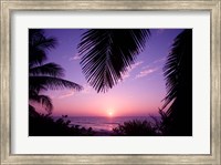 Sunset, Cayman Brac, Cayman Islands, Caribbean Fine Art Print