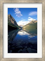 Victoria Glacier and Lake Louise, Banff National Park, Alberta, Canada Fine Art Print