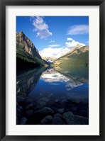 Victoria Glacier and Lake Louise, Banff National Park, Alberta, Canada Fine Art Print