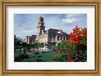 Magnificent Seven Mansion and grounds, Port of Spain, Trinidad, Caribbean Fine Art Print