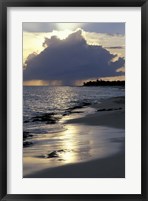 Rouge Beach on St Martin, Caribbean Fine Art Print