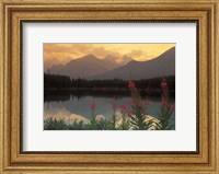 Alberta, Banff, Lake Herbert, Canadian Rockies Fine Art Print