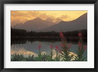 Alberta, Banff, Lake Herbert, Canadian Rockies Fine Art Print