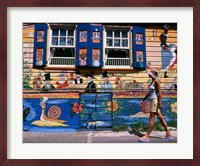 L'Escargot Restaurant in Philipsburg, St Martin, Caribbean Fine Art Print