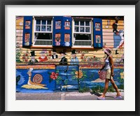 L'Escargot Restaurant in Philipsburg, St Martin, Caribbean Fine Art Print