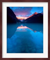 Alberta, Banff NP, Victoria Glacier, Lake Louise Fine Art Print