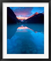 Alberta, Banff NP, Victoria Glacier, Lake Louise Fine Art Print