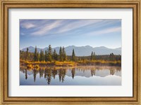 Canada, Alberta, Jasper National Park Scenic of Cottonwood Slough Fine Art Print